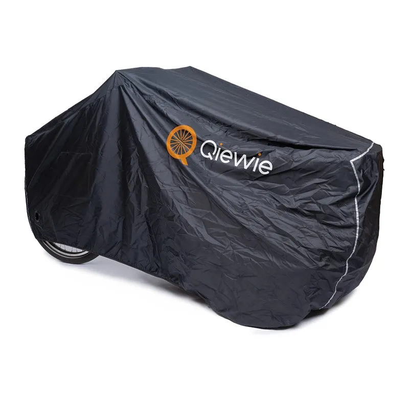 Qiewie Cargo bike Cover Superior - suitable for the Babboe Curve, Vogue Carry 3