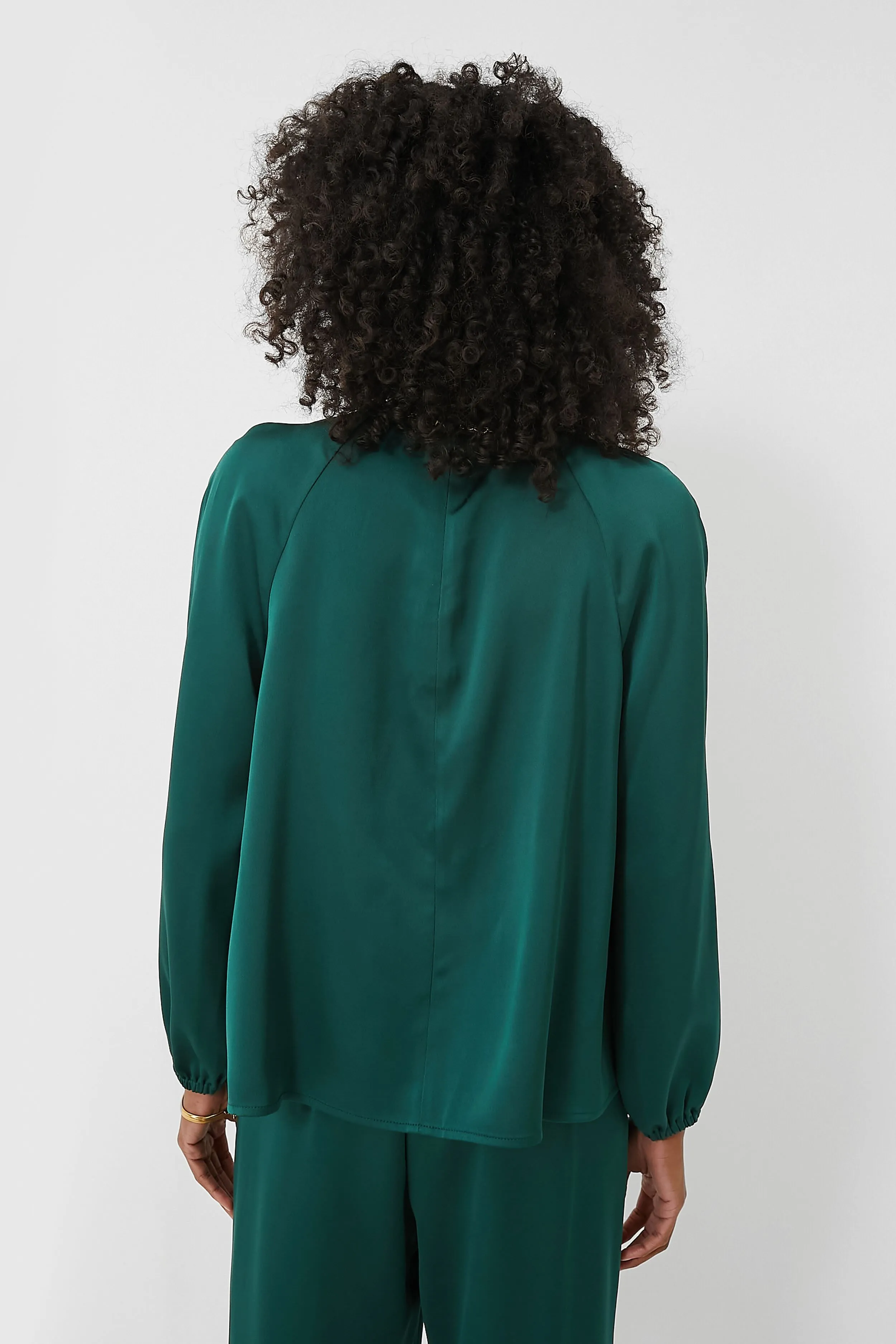 Rainforest Green Adah Blouse