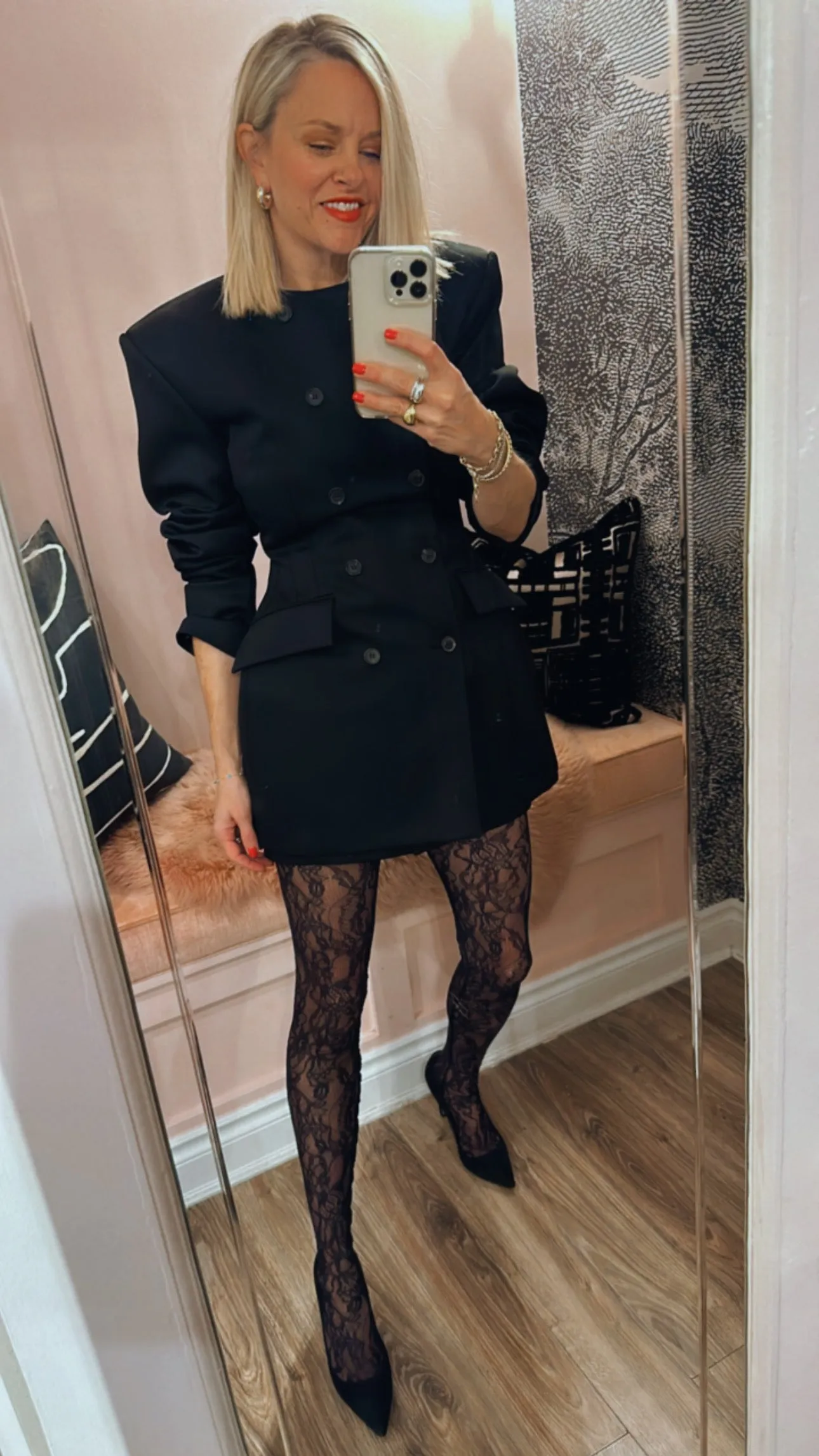 'RHW' Blazer Dress