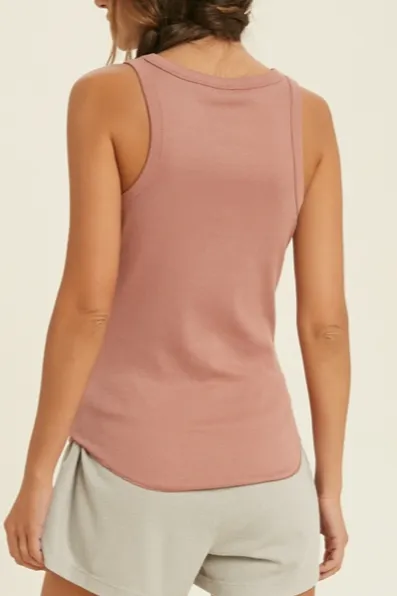 Ribbed Knit Tank Top