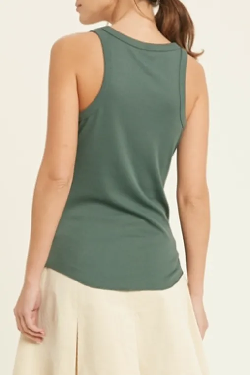 Ribbed Knit Tank Top