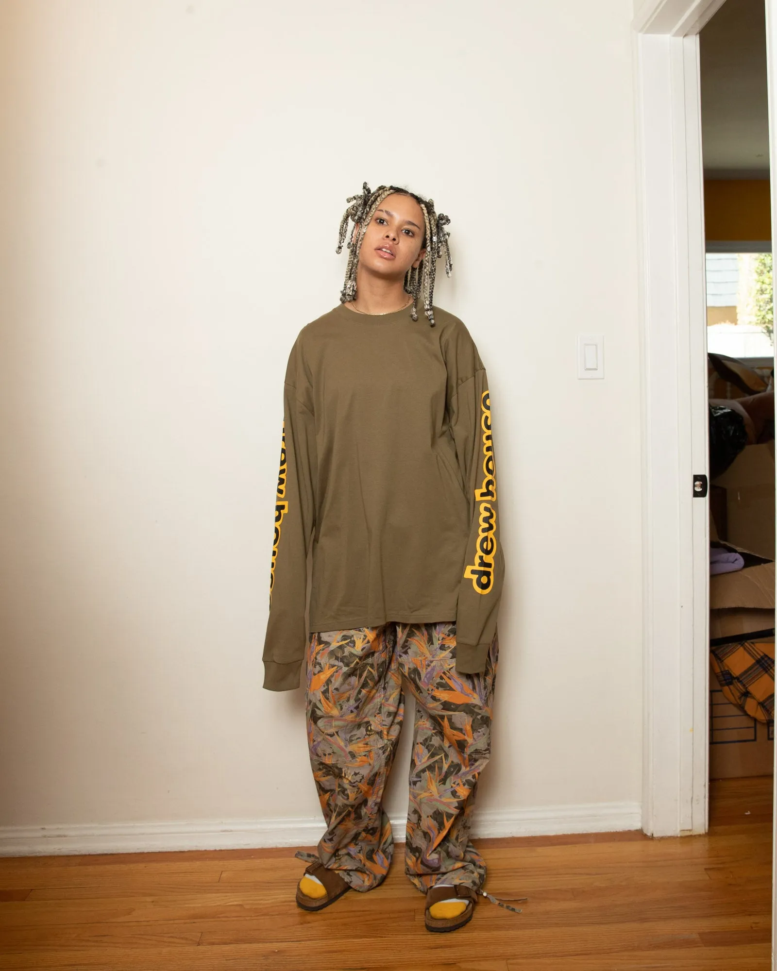 ripstop oversized cargo pant - drew camo