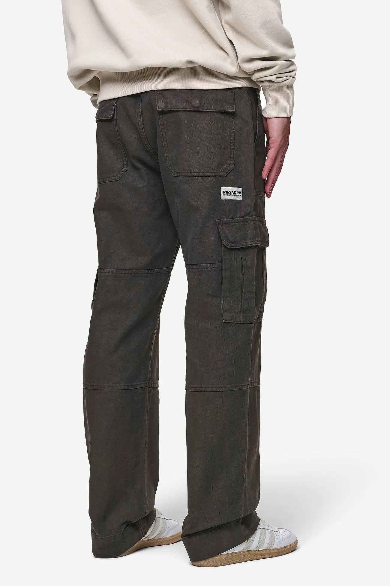 Risley Cargo Pants Dark Brown