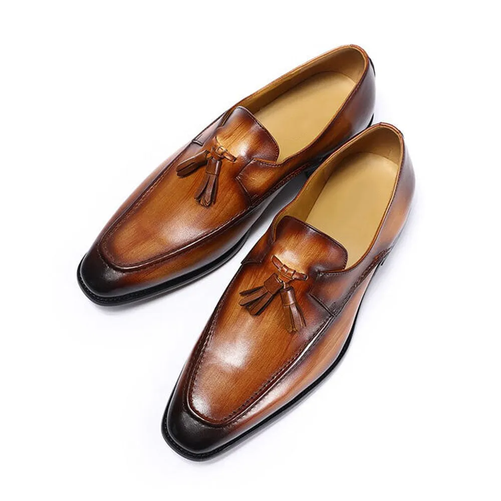 Ryan Tan Tassel Loafer