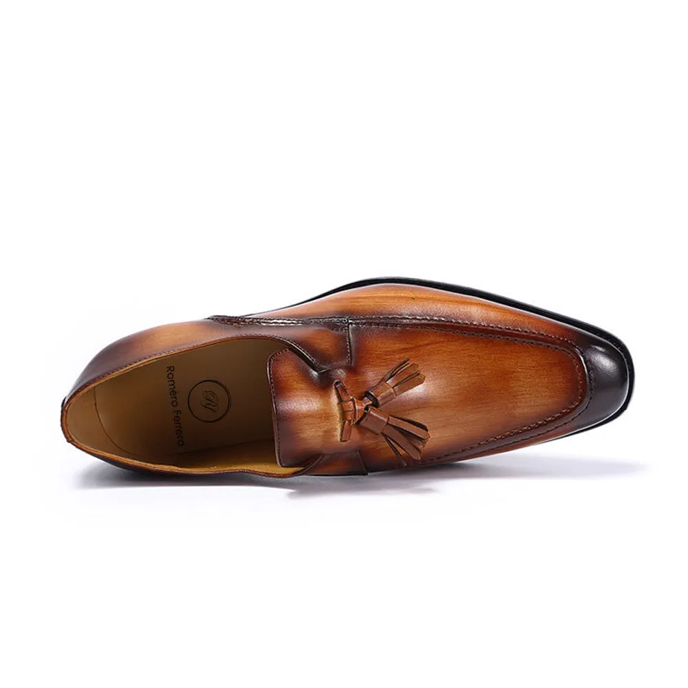 Ryan Tan Tassel Loafer
