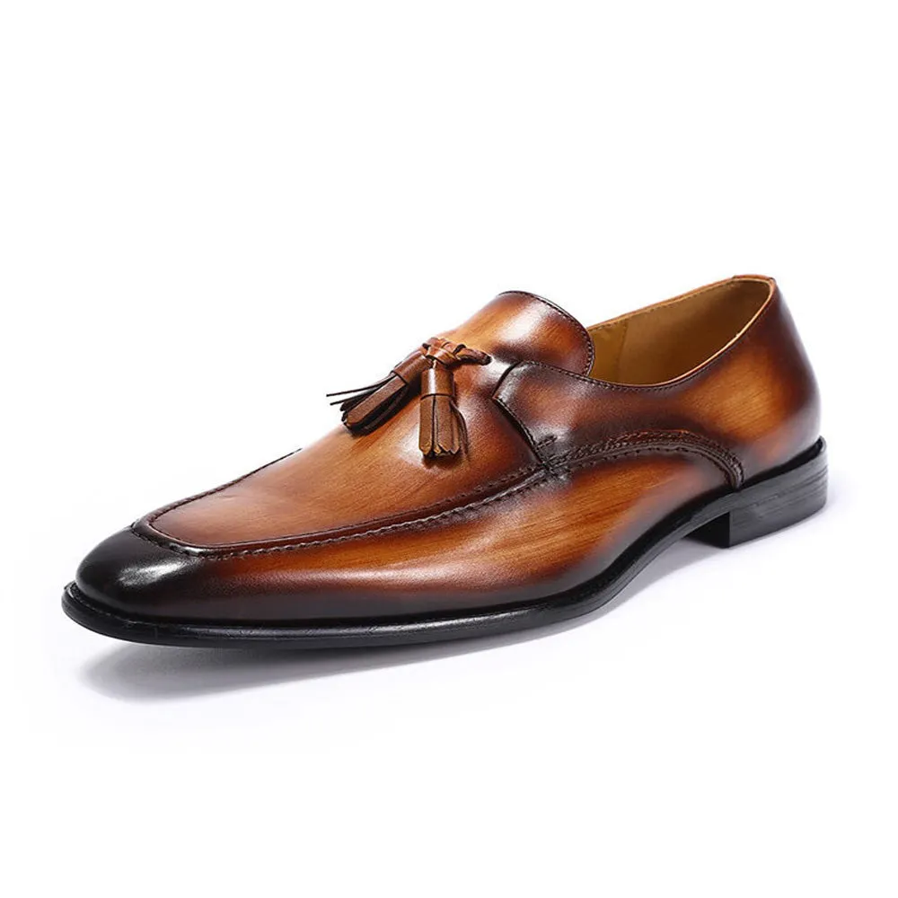 Ryan Tan Tassel Loafer