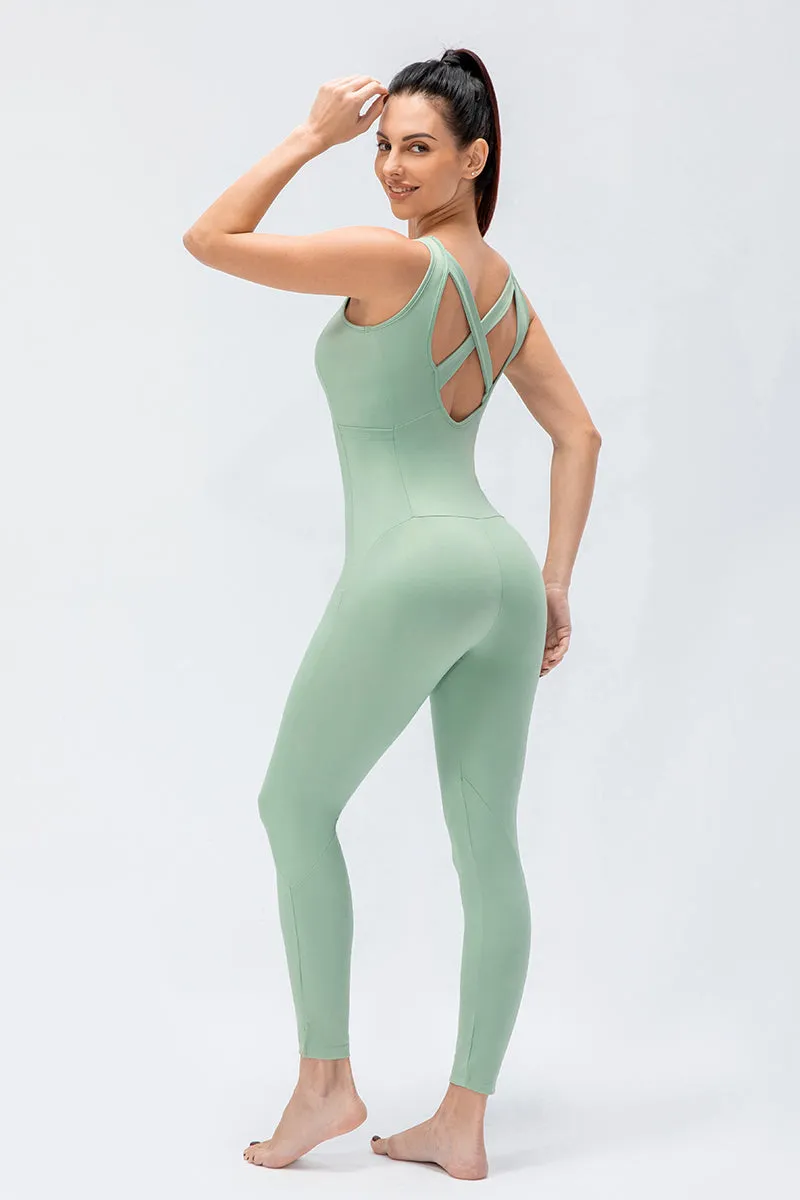 Sleeveless Bodycon Jumpsuit