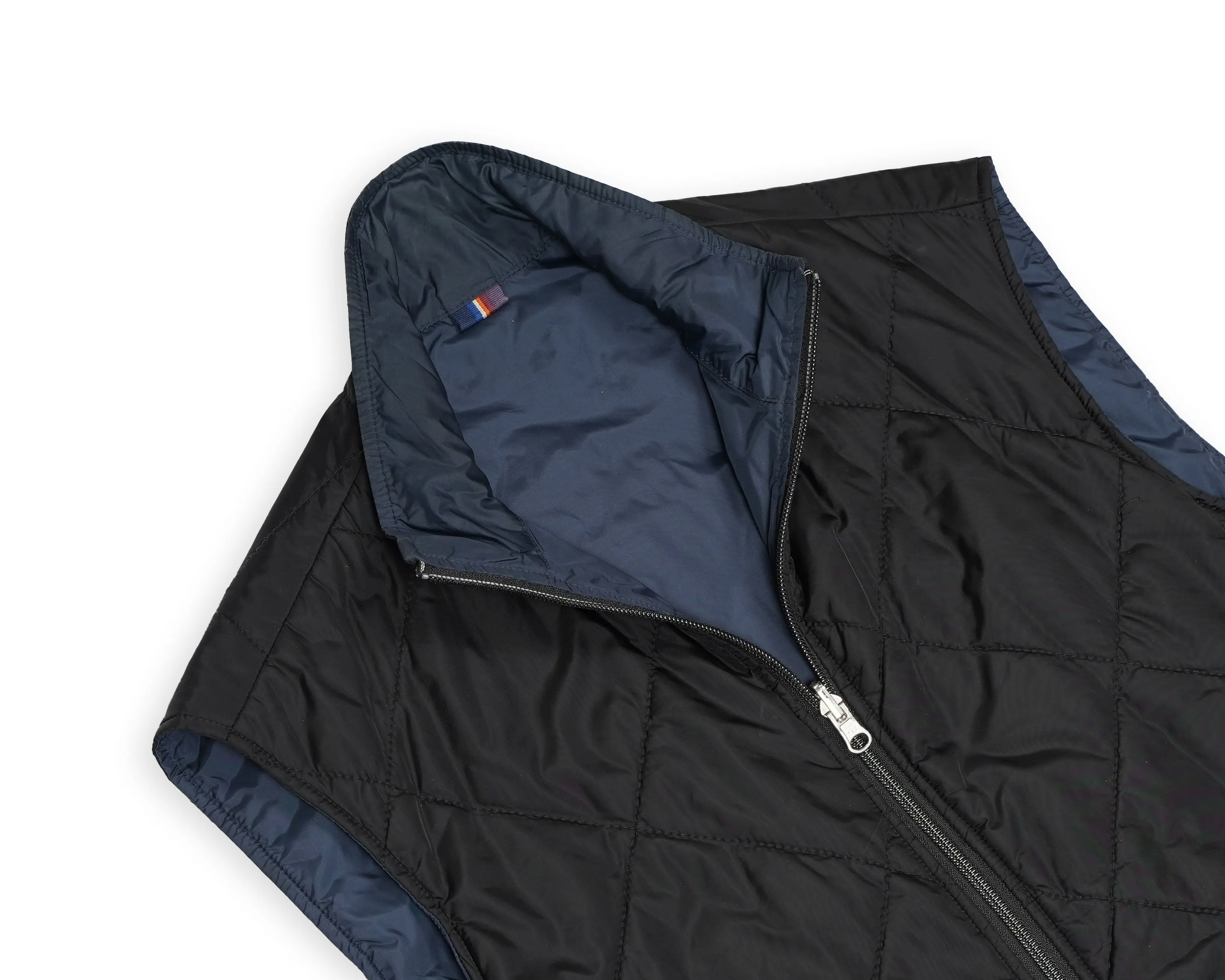Snoot - Black/Navy Reversible Thermore Insulated Vest L