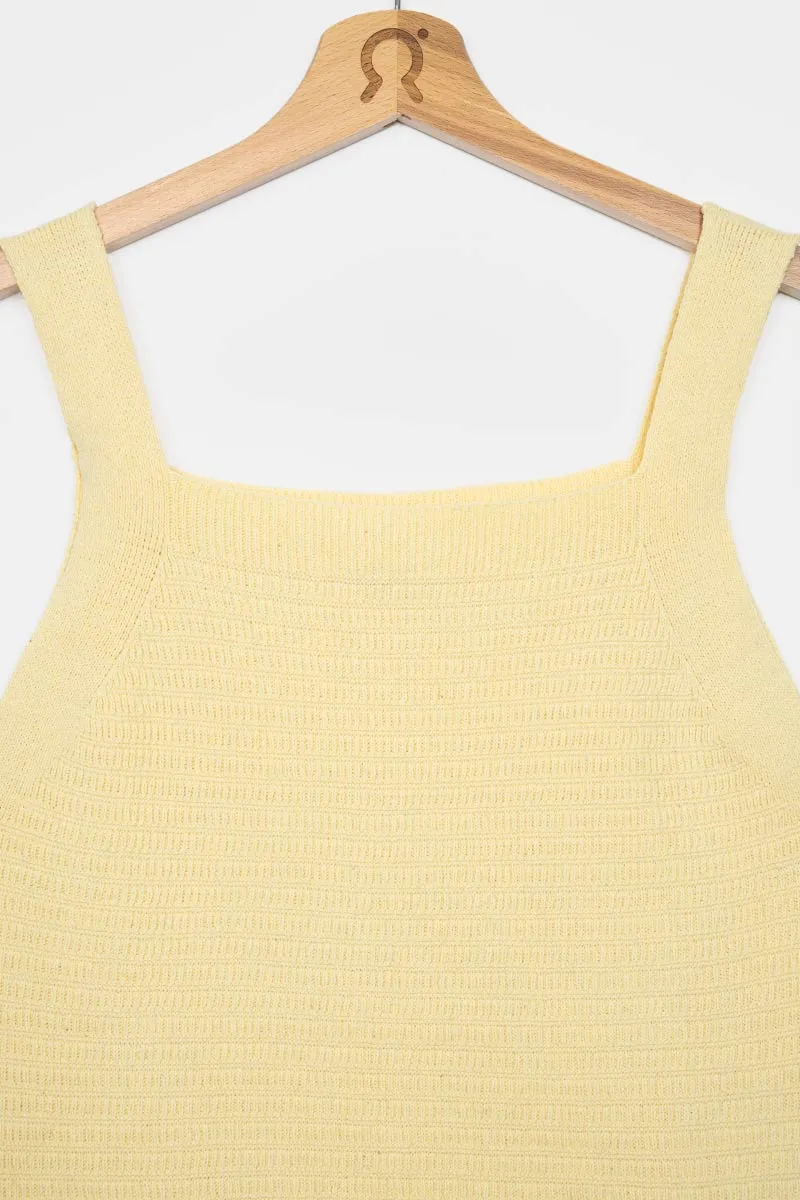 Sole Knitted Sleeveless Top