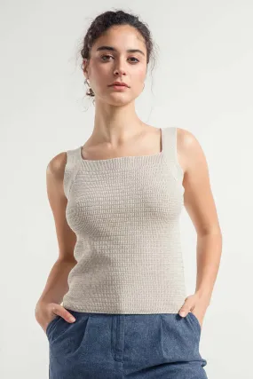 Sole Knitted Sleeveless Top