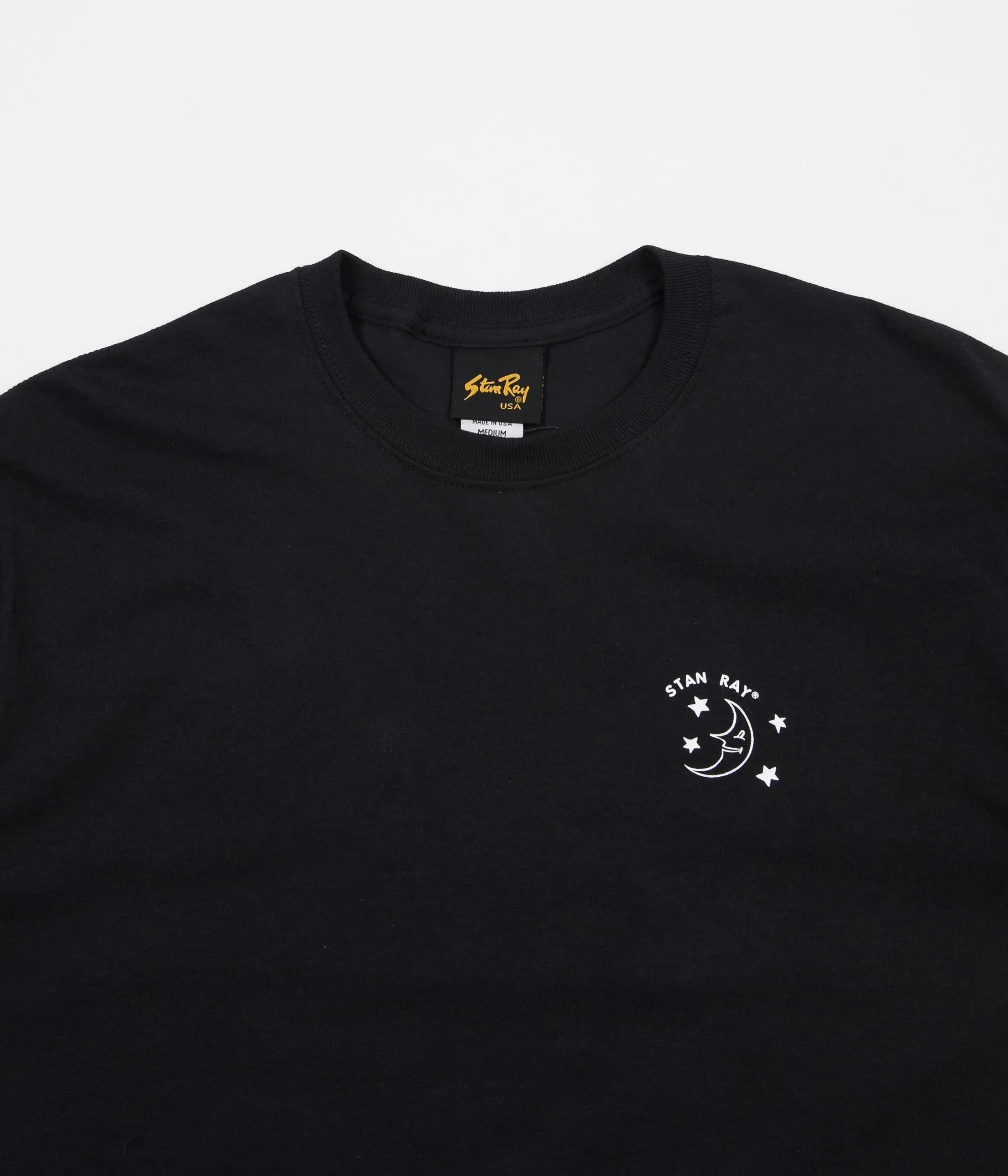 Stan Ray Moon Child T-Shirt - Black Sun