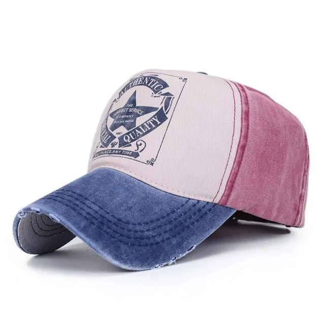 Star Patchwork Baseball Cap