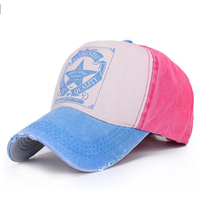 Star Patchwork Baseball Cap