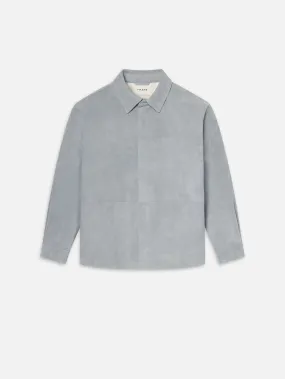 Suede Shirt -- Smoky Blue