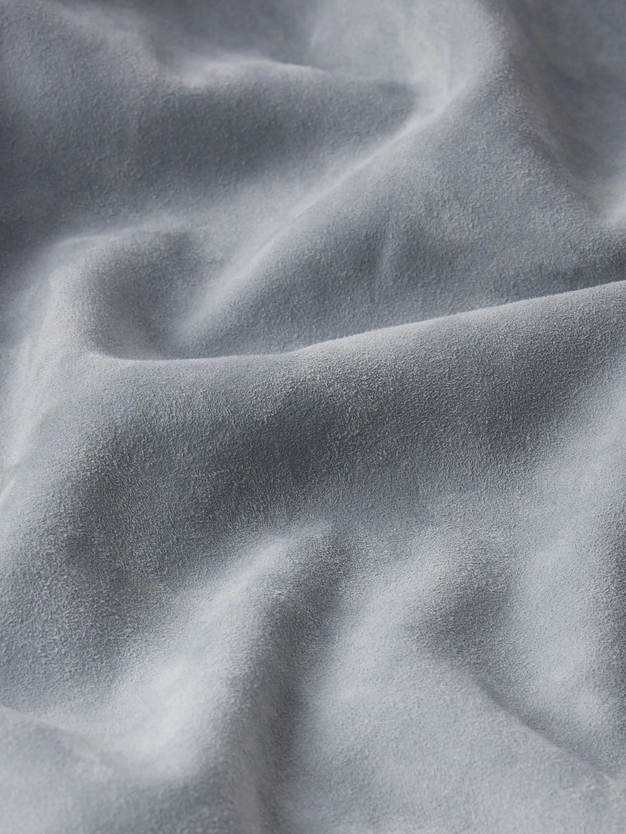 Suede Shirt -- Smoky Blue