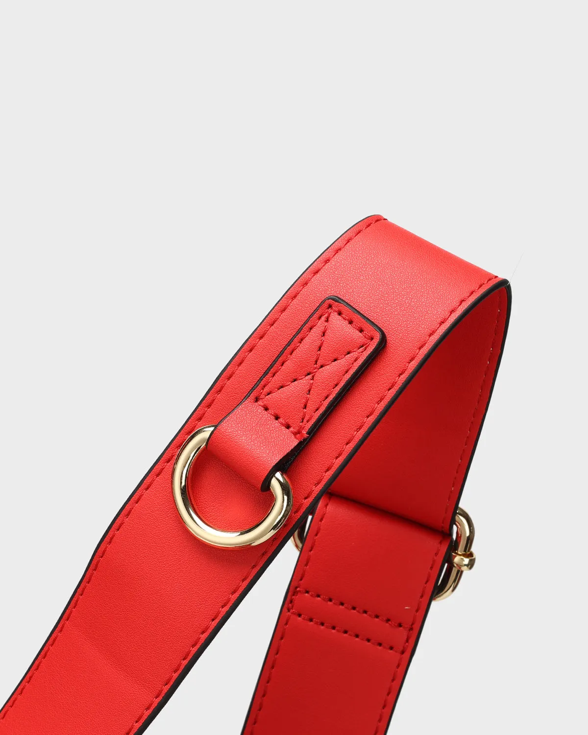 Tactical Leather Vest in Red