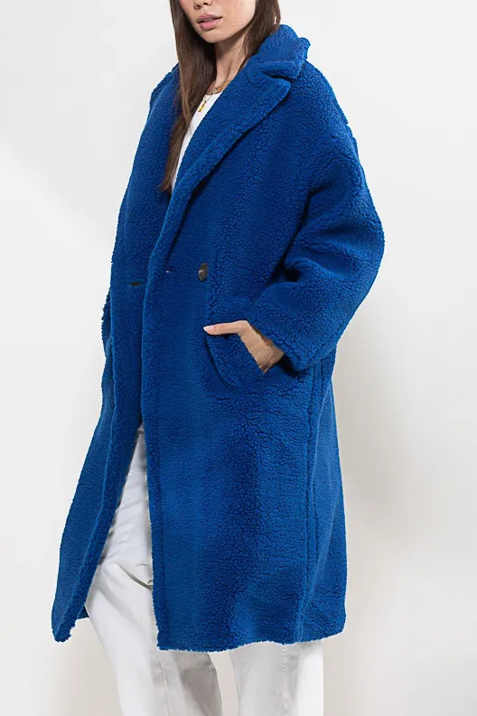 Teddy Fleece Long Coat