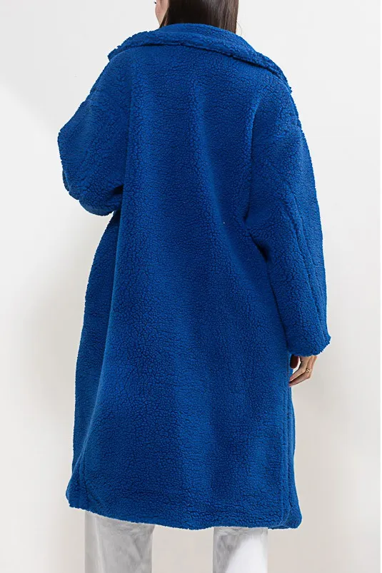 Teddy Fleece Long Coat