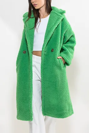 Teddy Fleece Long Coat