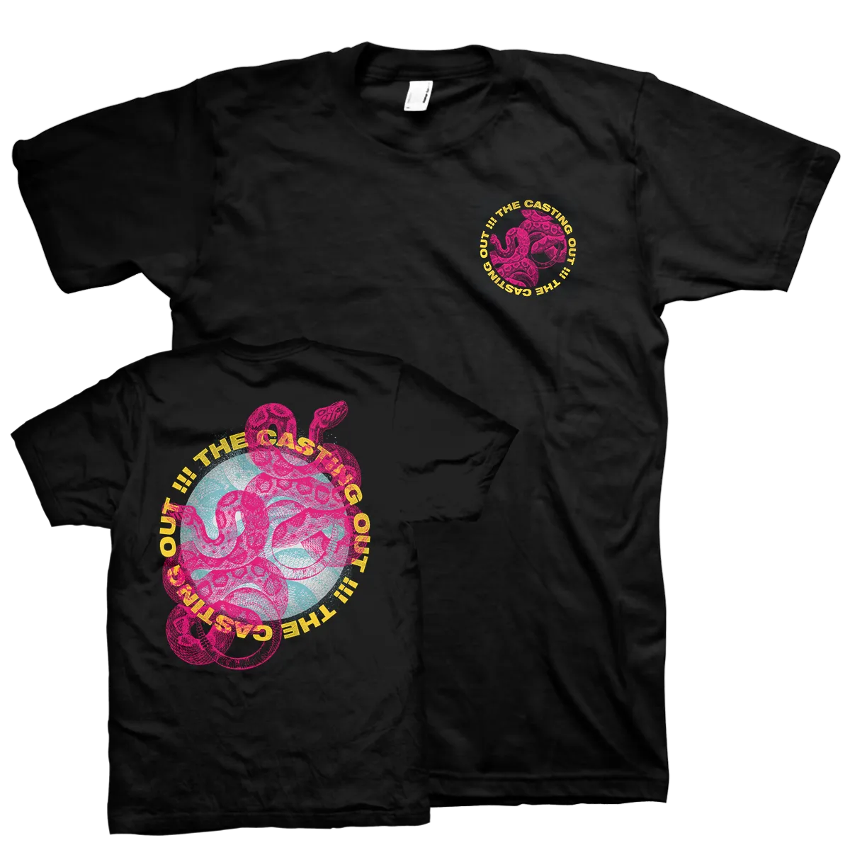 The Casting Out "Snakes" Black T-Shirt
