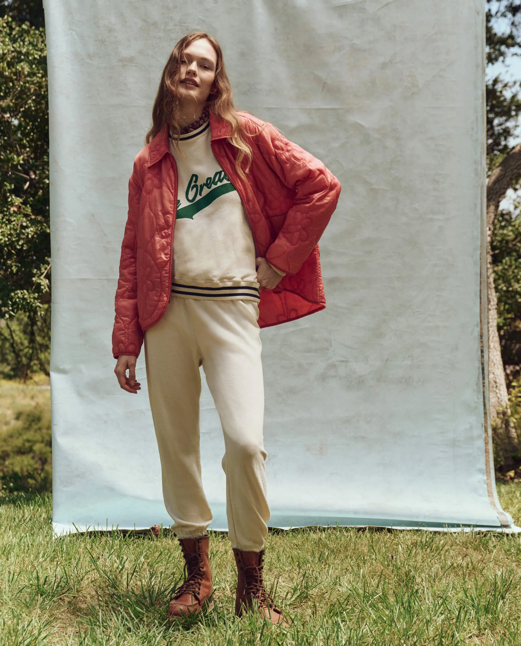 The Daisy Quilted Jacket. -- Punch