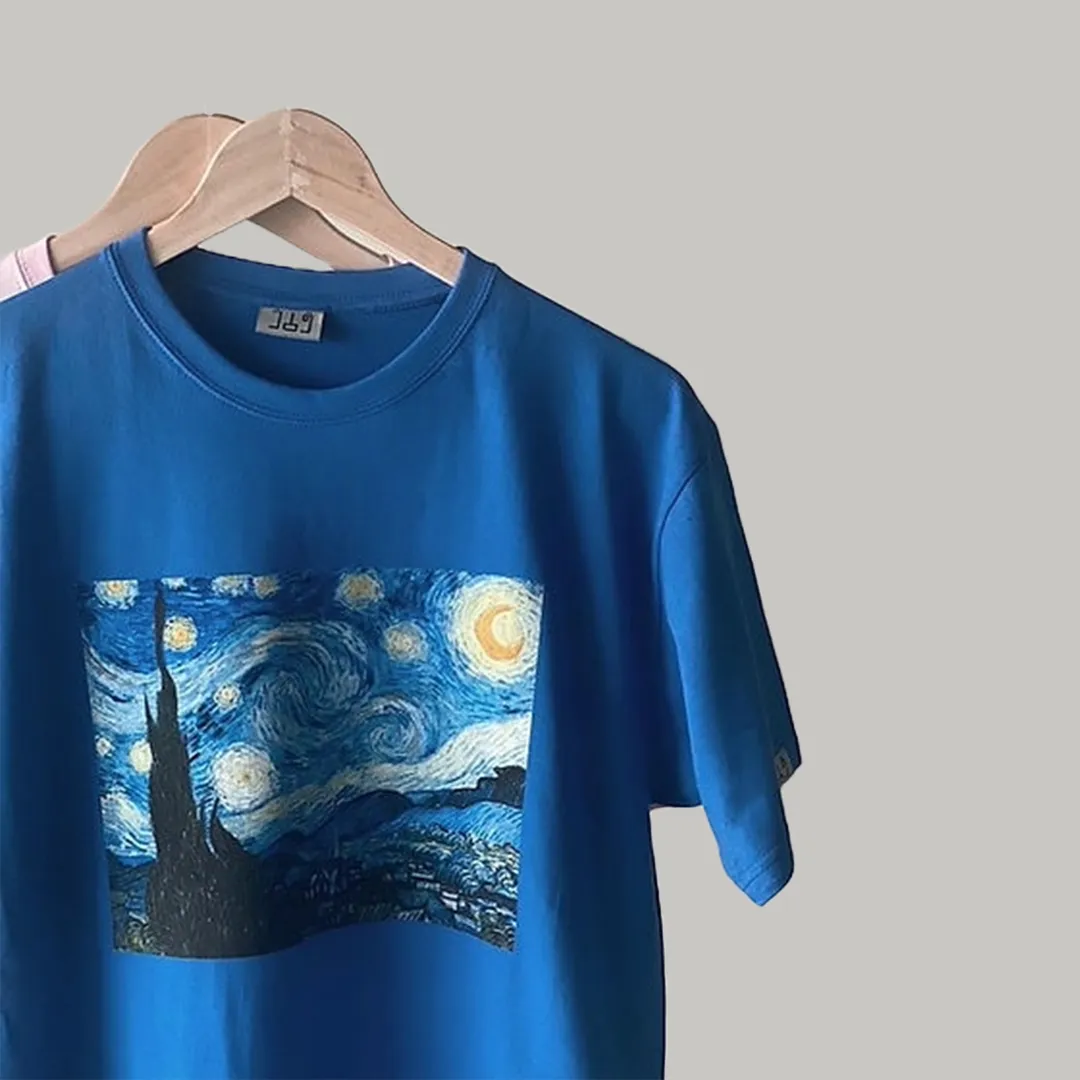 Two Lines Arabic Printed T-Shirt custom