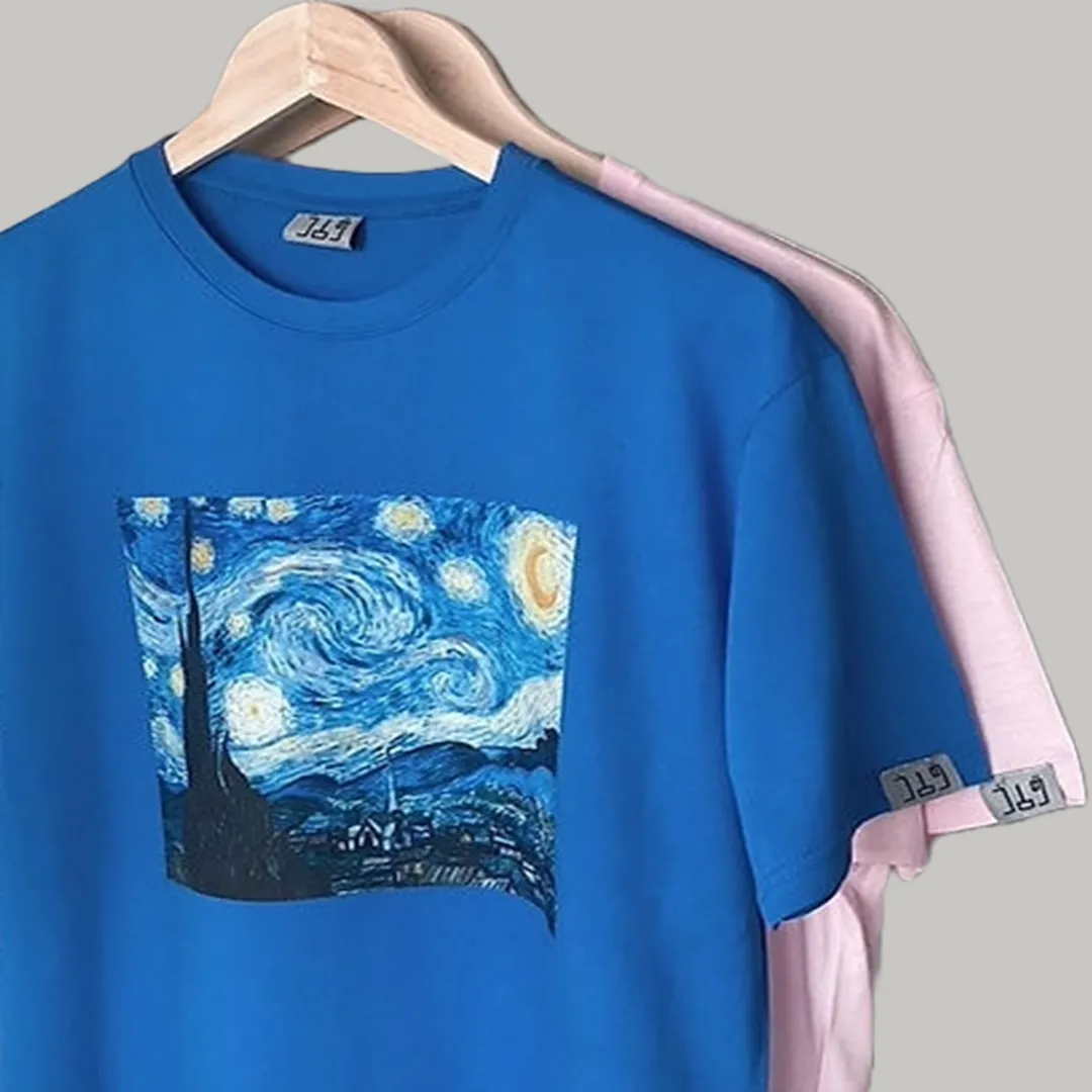 Two Lines Arabic Printed T-Shirt custom