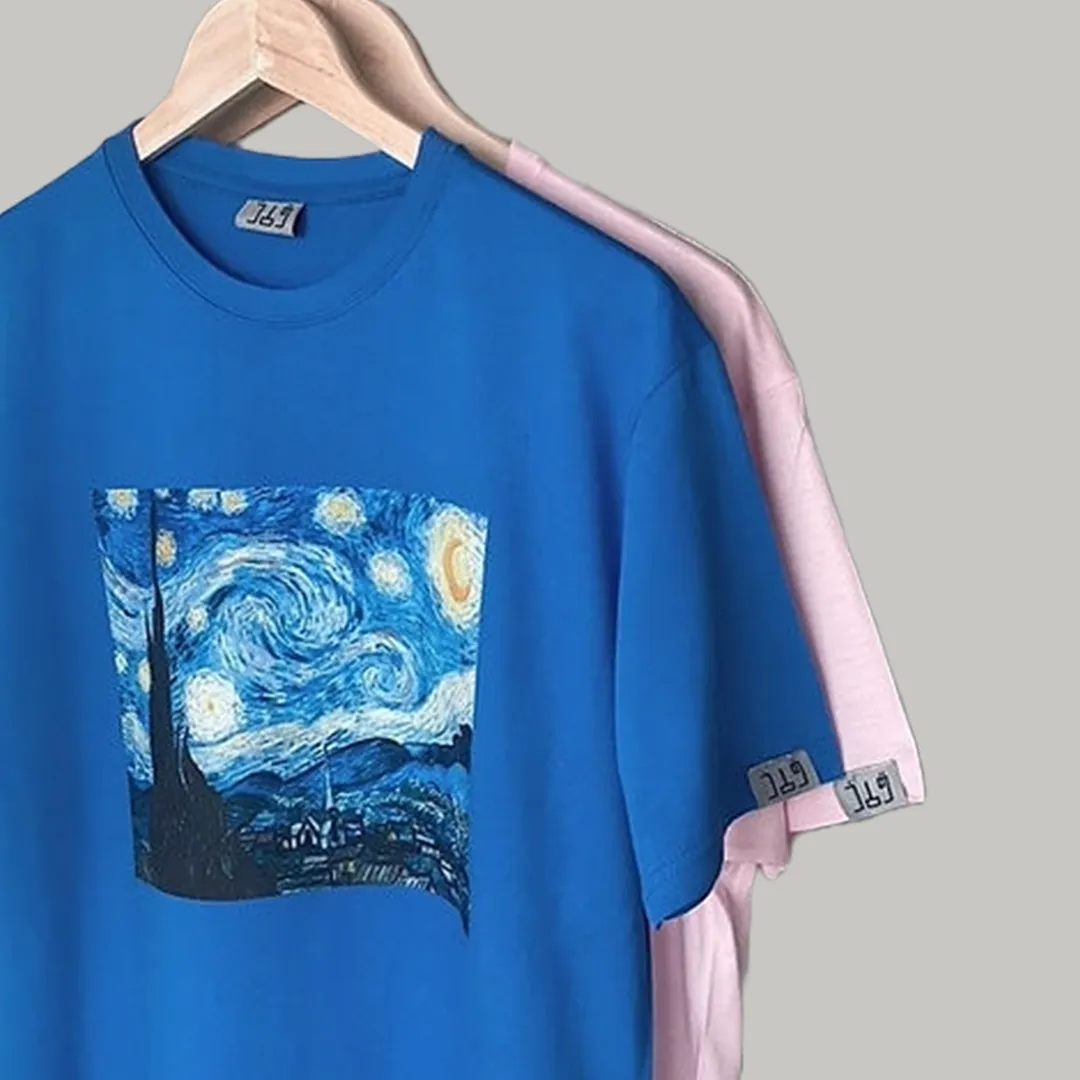 Two Lines Arabic Printed T-Shirt custom