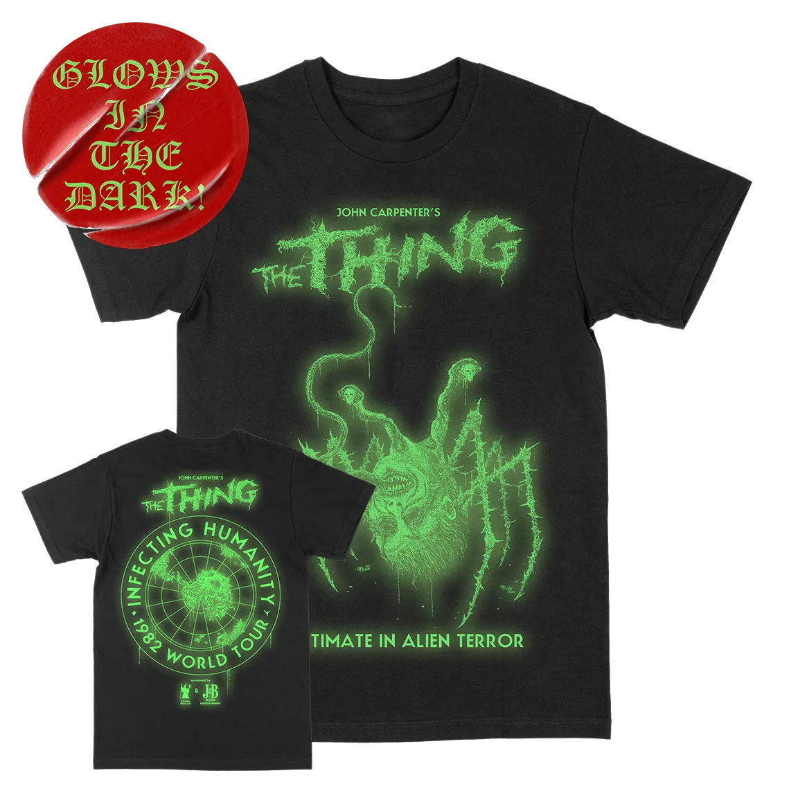 VBERKVLT "The Thing" Black T-Shirt