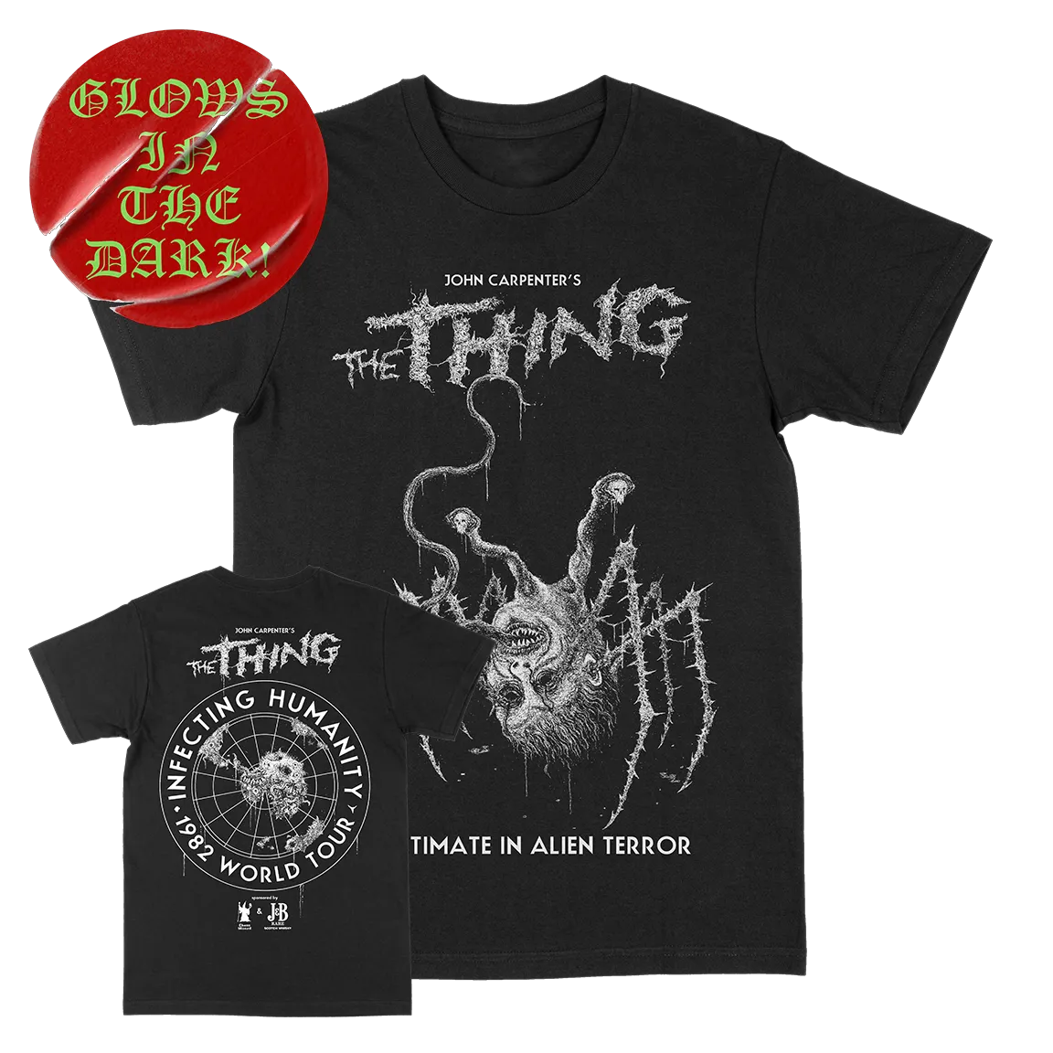 VBERKVLT "The Thing" Black T-Shirt