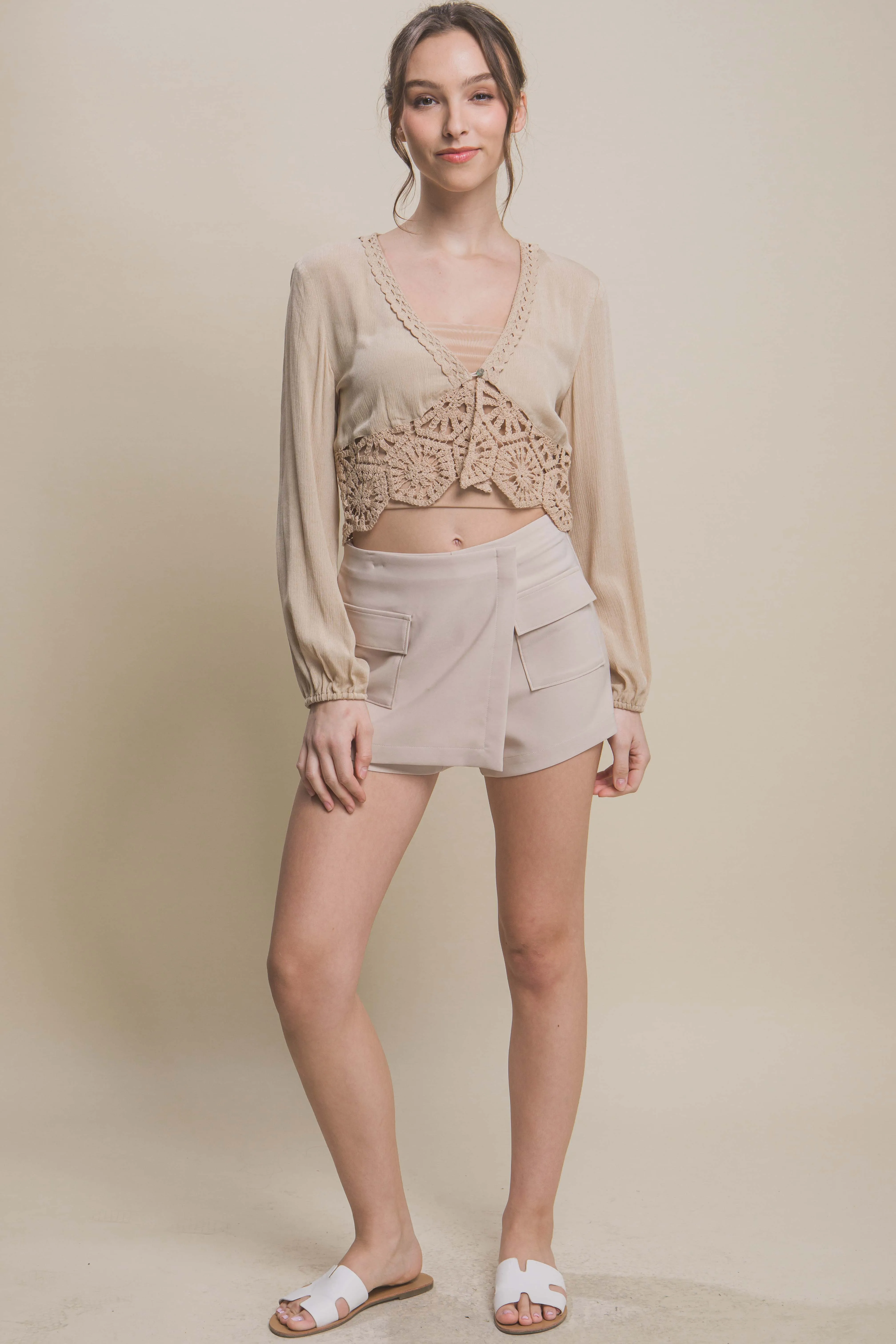 Vertigo Women's Skort With Cargo Pockets