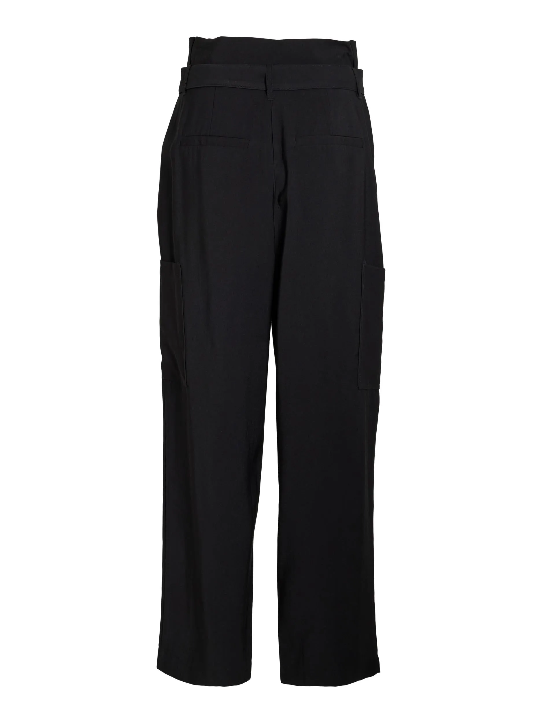 VILLO WIDE LEG PANTS (BLACK)