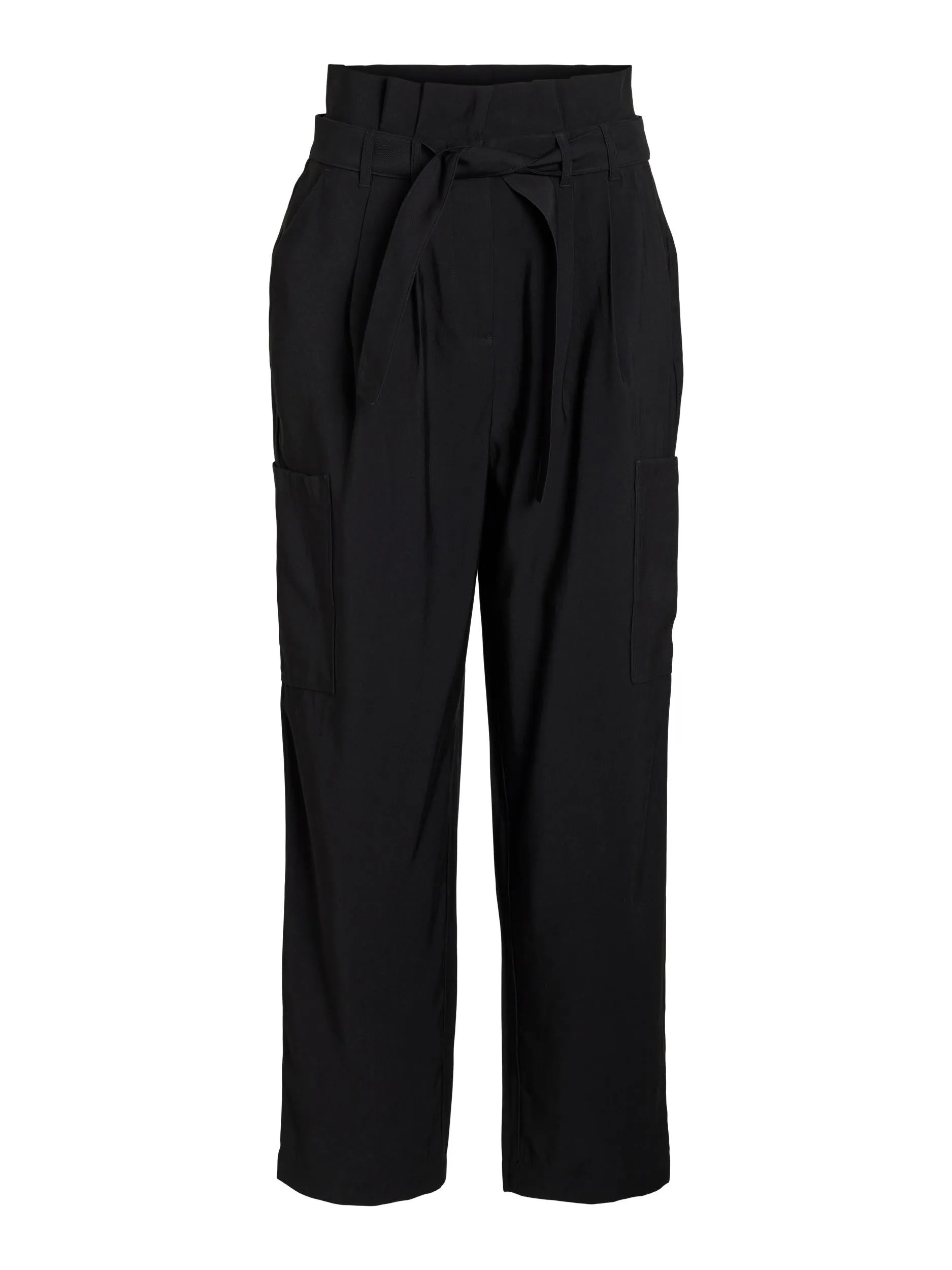 VILLO WIDE LEG PANTS (BLACK)