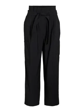VILLO WIDE LEG PANTS (BLACK)