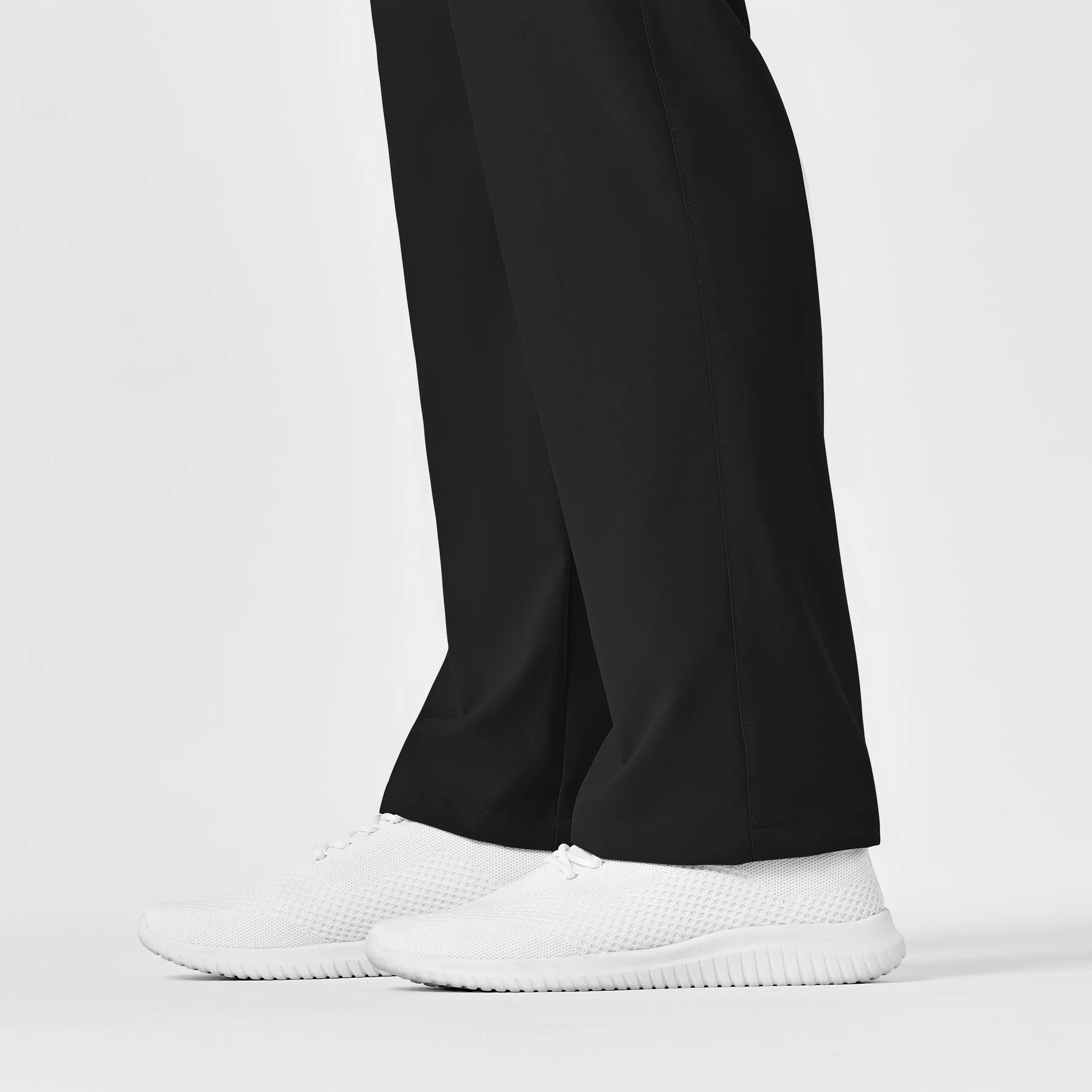 W123 Unisex Multi-Cargo Scrub Pant - Black