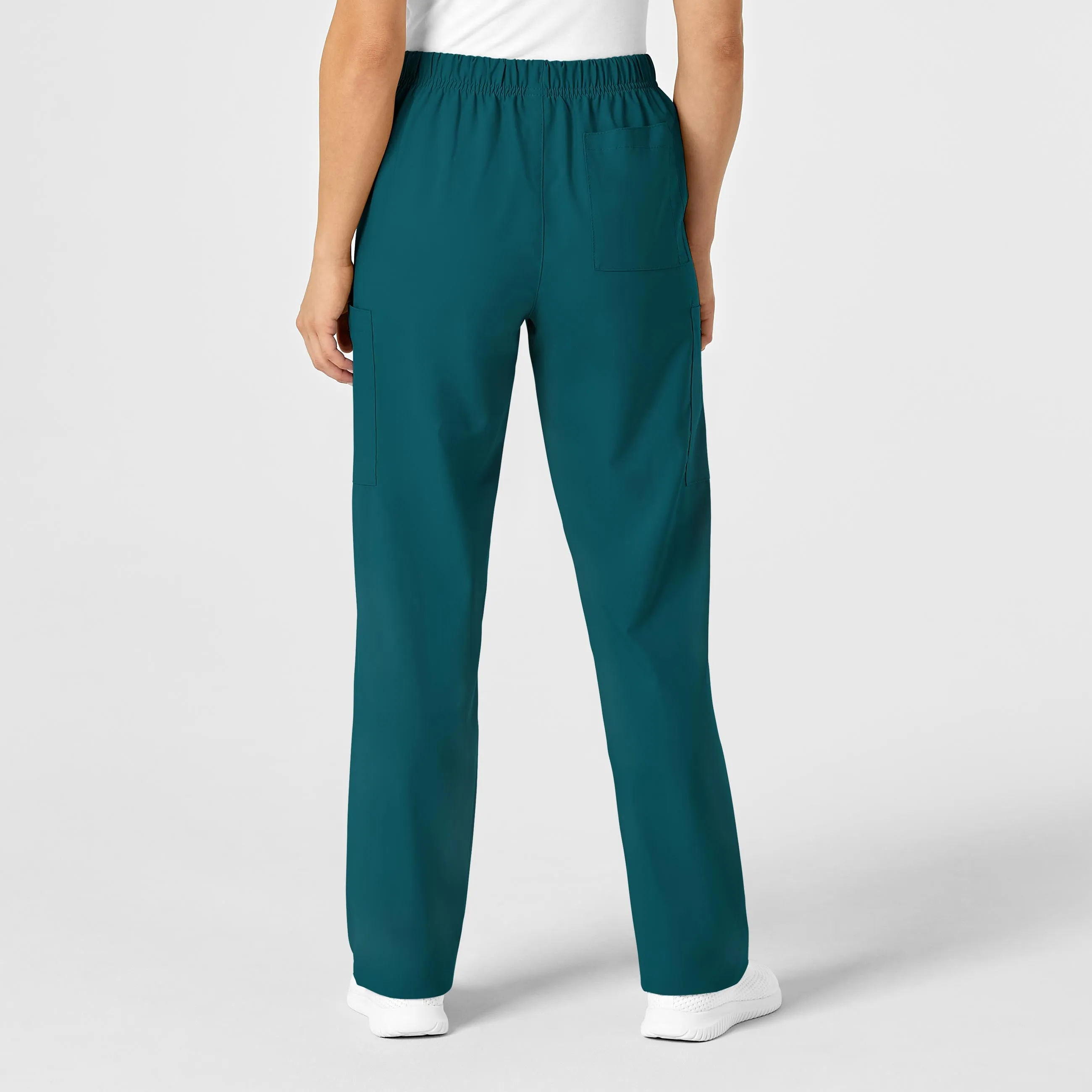 W123 Unisex Multi-Cargo Scrub Pant - Caribbean