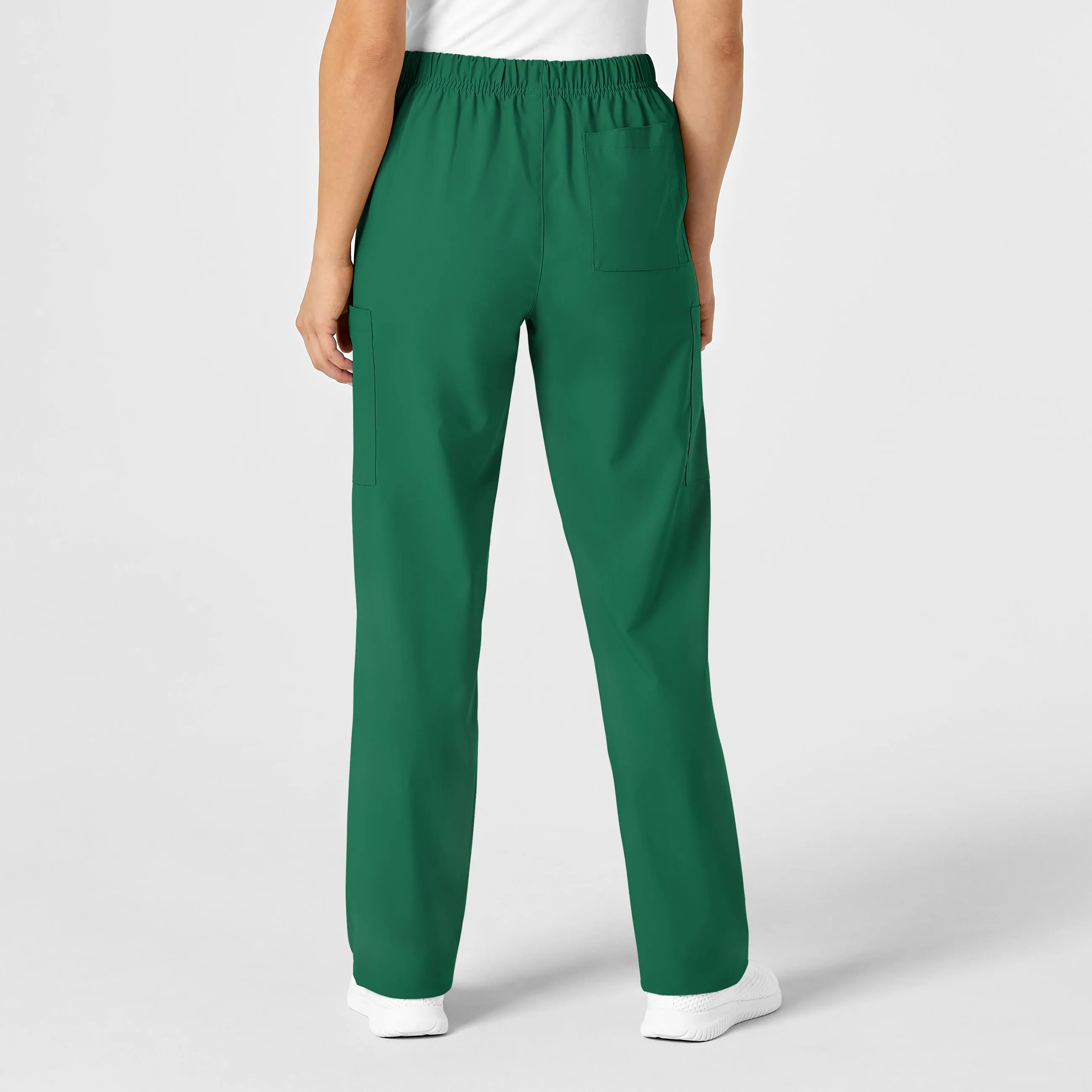 W123 Unisex Multi-Cargo Scrub Pant - Hunter