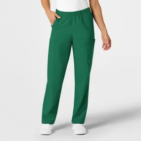 W123 Unisex Multi-Cargo Scrub Pant - Hunter