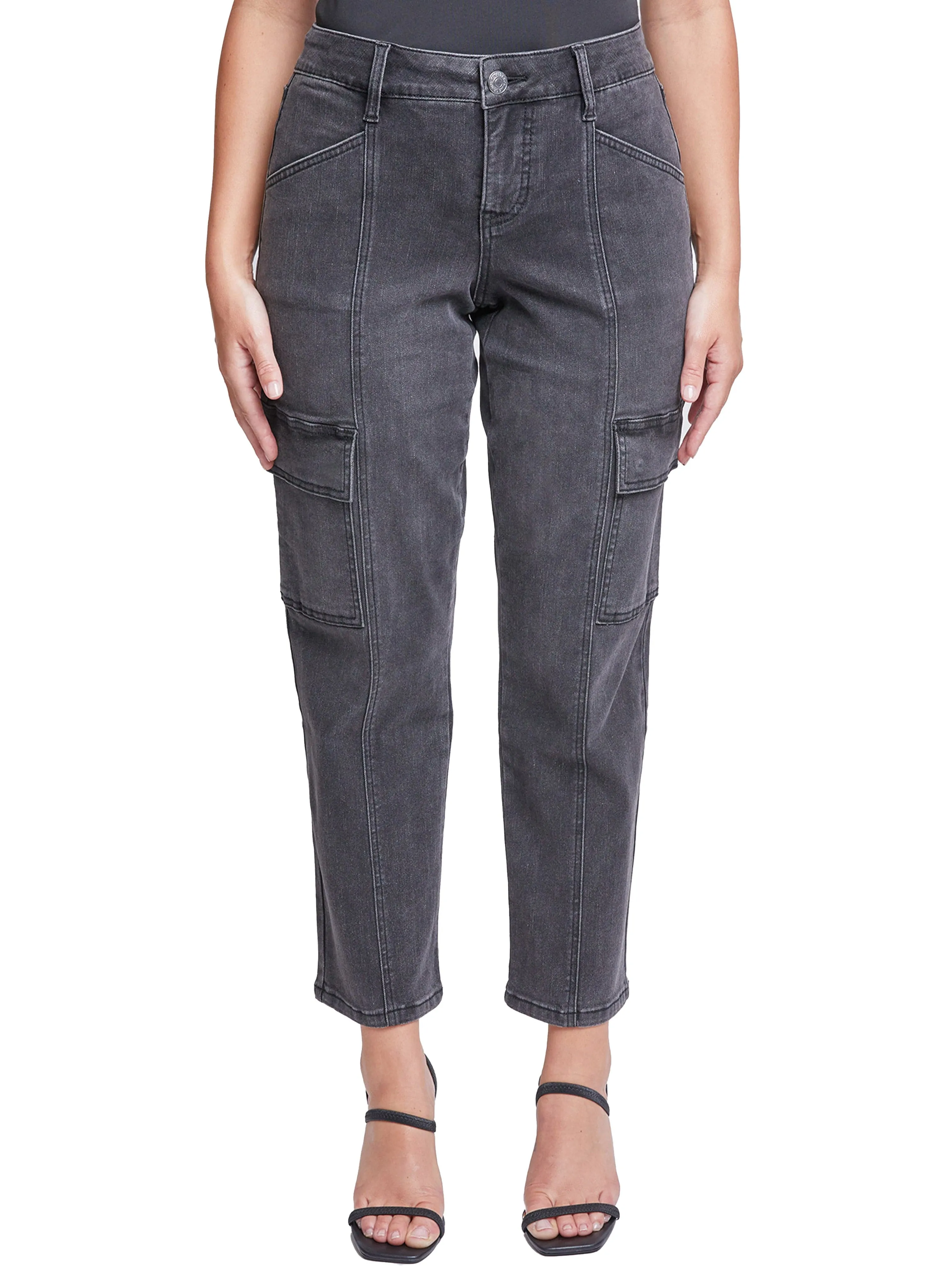 Women's Mid Rise Cargo Pants
