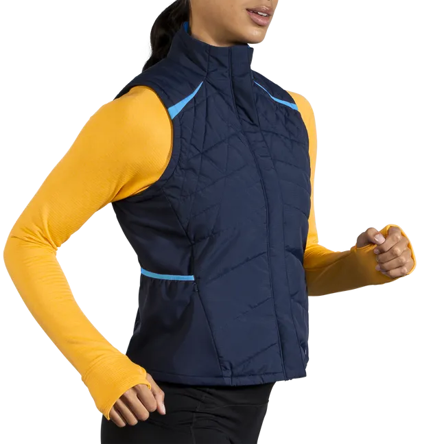 Women’s Shield Hybrid Vest (491 - Navy/Blue Bolt)