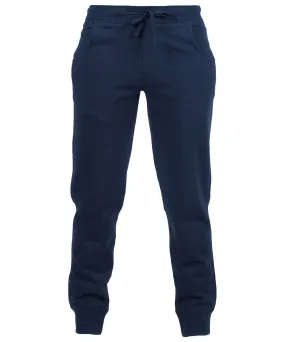Womens slim cuffed joggers | Navy