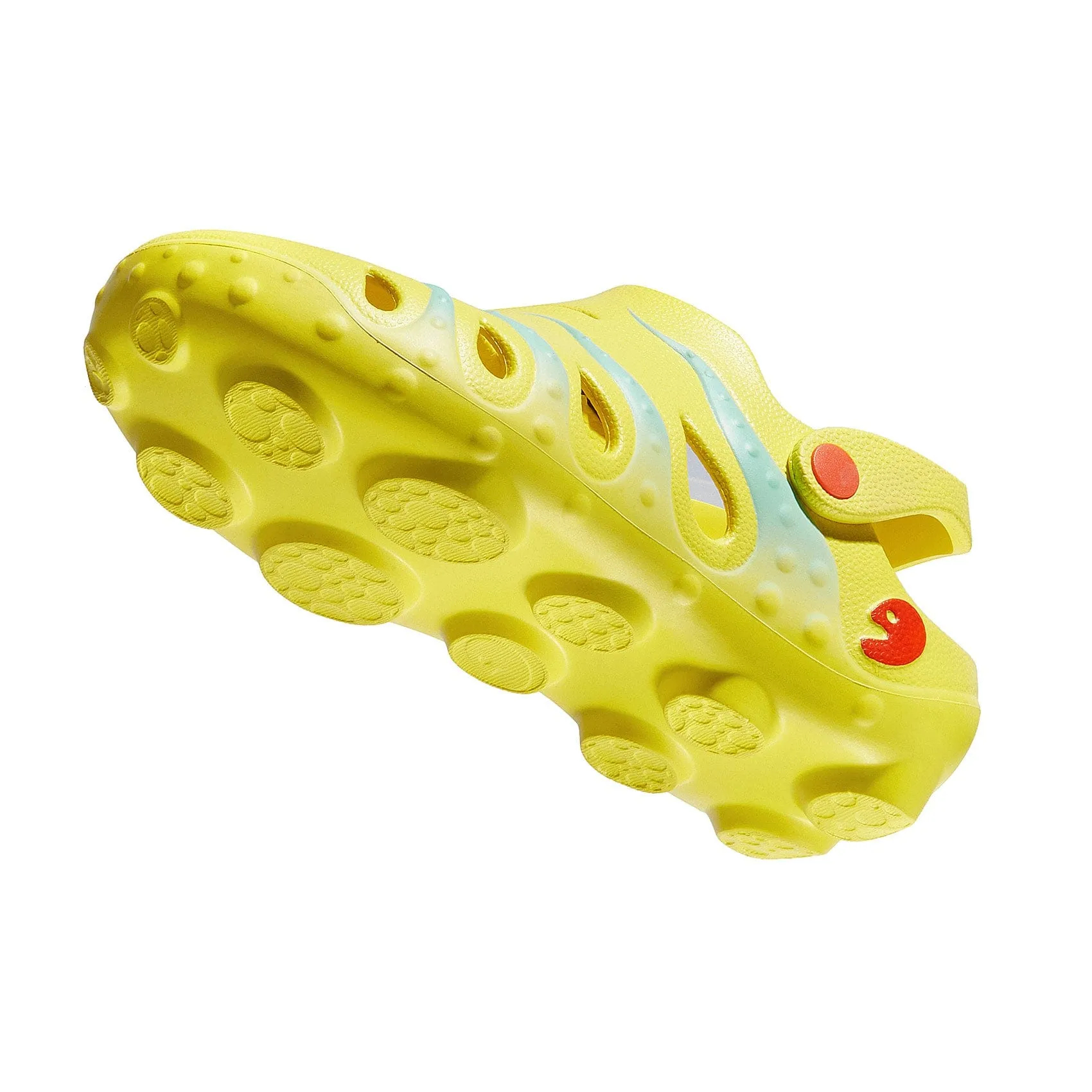 Yellow & Glass Blue Octopus I Women