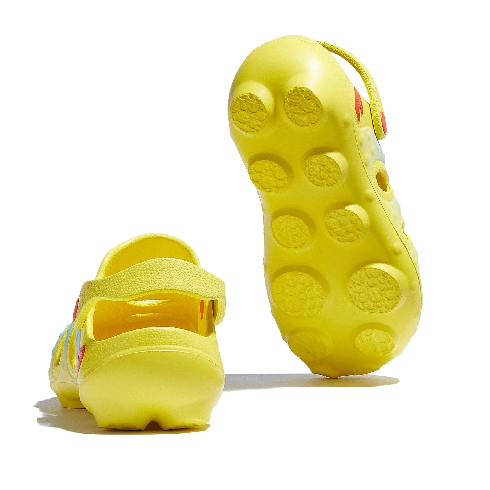 Yellow & Glass Blue Octopus I Women