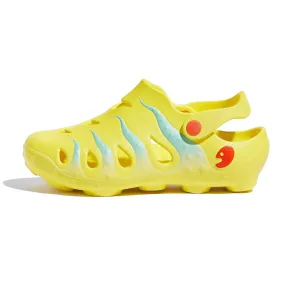 Yellow & Glass Blue Octopus I Women